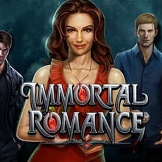 The popular pokie Immortal Romance by Microgaming.